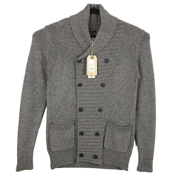 All Saints Other - NWT All Saints Mooch Cardigan Gray Cotton Wool Yak